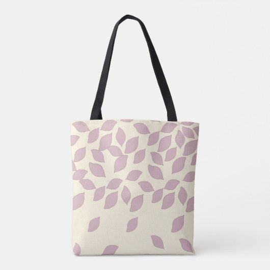 Cute Patroon Cherryblossom sakura canvas tas (Achterkant)