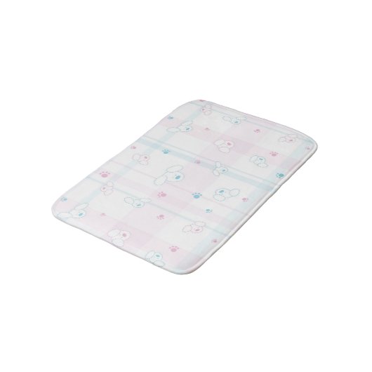 Cute patroon met honden badmat (Gekanteld)