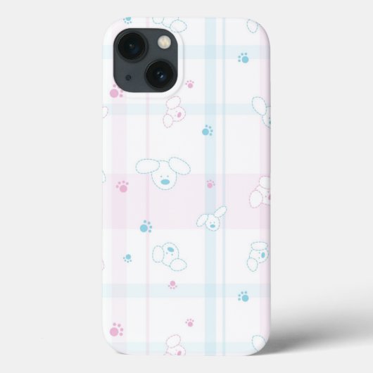 Cute patroon met honden Case-Mate iPhone case (Achterkant)