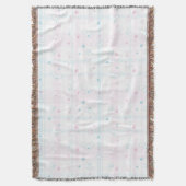 Cute patroon met honden deken (Voorkant Verticaal)