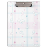 Cute patroon met honden klembord (Voorkant)