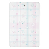 Cute patroon met honden mini klembord (Achterkant)