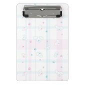 Cute patroon met honden mini klembord (Voorkant)