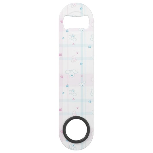 Cute patroon met honden speed flessenopener (Voorkant)