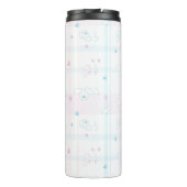 Cute patroon met honden thermosbeker (Achterkant)