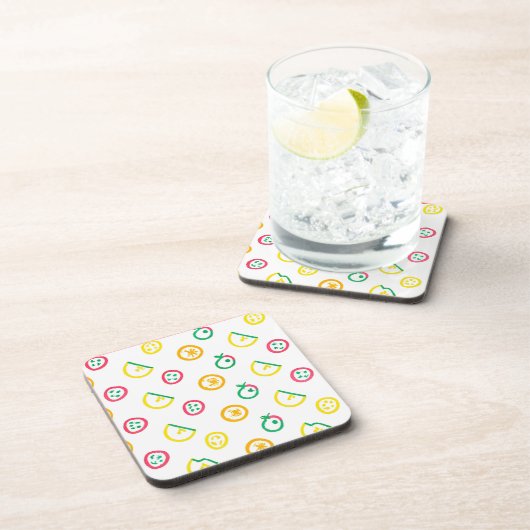 Cute Pattern Artwork. Bestel nu Bier Onderzetter (Rechterzijde)