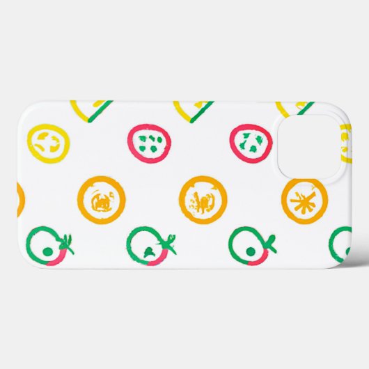 Cute Pattern Artwork. Bestel nu Case-Mate iPhone Case (Achterkant (horizontaal))