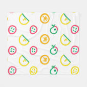 Cute Pattern Artwork. Bestel nu Fleece Deken (Voorkant (Horizontaal))