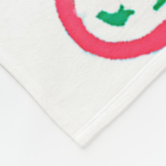 Cute Pattern Artwork. Bestel nu Fleece Deken (Hoek)