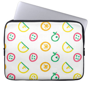 Cute Pattern Artwork. Bestel nu Laptop Sleeve