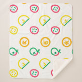Cute Pattern Artwork. Bestel nu Sherpa Deken (Voorkant)