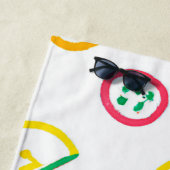 Cute Pattern Artwork. Bestel nu Strandlaken (In situ)