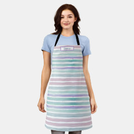 Cute Pattern Colorful Stripes Pink Blue Schort