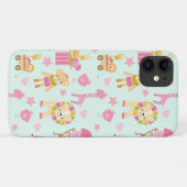 Cute Pattern met Happy Animals & Toys Case-Mate iPhone Case (Achterkant (horizontaal))