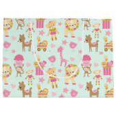 Cute Pattern met Happy Animals & Toys Groot Cadeauzakje (Achterkant)