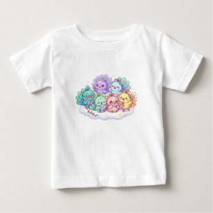 Cute Pauw Familie Kids T-Shirt