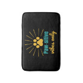 Cute Paw Print Design – Cheerful Animal Lover Home Badmat (Voorkant Verticaal)