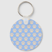 Cute Paws Dog Sleutelhanger (Voorkant)