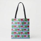 Cute Peace Love Cello Tote Bag (Voorkant)