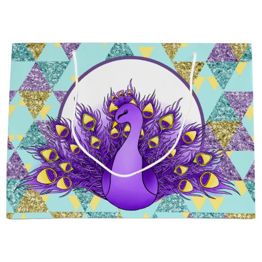 Cute peace party groot cadeauzakje (Voorkant)