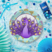 Cute peace party papieren bordje (Feest)