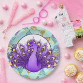 Cute peace party papieren bordje (Feest)