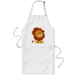 Cute Peaceful Cartoon Lion Schort