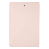 Cute Peach Flower Pattern Minimal Floral Aesthetic Mini Klembord (Achterkant)