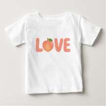 Cute Peach LOVE Kinder T-Shirt