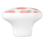 Cute Peaches Patroonontwerp Keramische Knop (Zijkant)