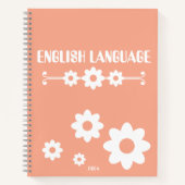 Cute Peachy Notebook Notitieboek (Voorkant)
