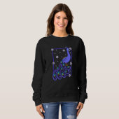 Cute Peacock Peacocks Natuur Lover Birds Graphic Trui (Voorkant volledig)
