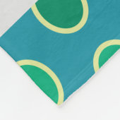 Cute Peacock Personalized Blanket Fleece Deken (Hoek)