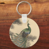 Cute Peacock Sleutelhanger (Voorkant)