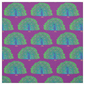 Cute Peacocks Colorful Kinder Decor Stof (Swatch)