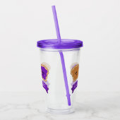 Cute Peanut Butter en Jelly Acryl Drinkbeker (Links)