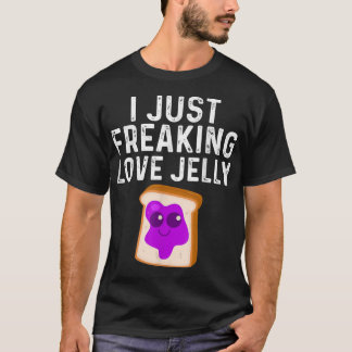 Cute Peanut Butter en Jelly Art Mannen Women Match T-shirt