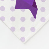 Cute Peanut Butter en Jelly Fleece Deken (Hoek)