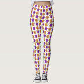 Cute Peanut Butter en Jelly Leggings (Voorkant)