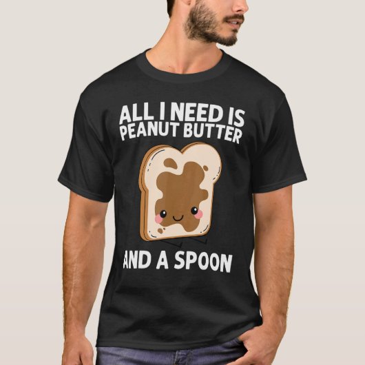 Cute Peanut Butter for Men Women Matrix Sp T-shirt (Voorkant)