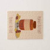 Cute Peanut Butter Jar | Jigzaag Puzzle Legpuzzel (Horizontaal)