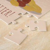 Cute Peanut Butter Jar | Jigzaag Puzzle Legpuzzel (Zijkant)