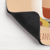 Cute Peanut Butter Jar | Mousepad Muismat (Hoek)
