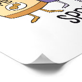 Cute Peanut Butter & Jelly & Bread Spread Joy Poster (Hoek)