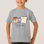 Cute Peanut Butter & Jelly & Bread Spread Joy T-shirt (Voorkant)