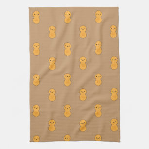 Cute Peanut Pattern Theedoek