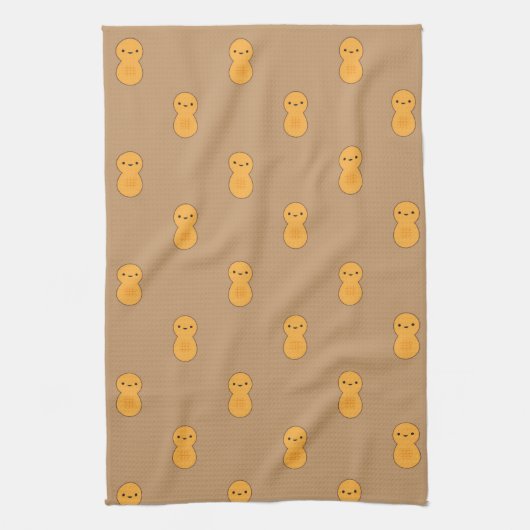 Cute Peanut Pattern Theedoek (Verticaal)