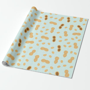 Cute Peanut Wrapping Paper Cadeaupapier