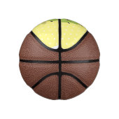 Cute pear pair cartoon illustratie basketbal (Rechts)