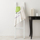 Cute pear pair cartoon illustratie sherpa deken (In situ)